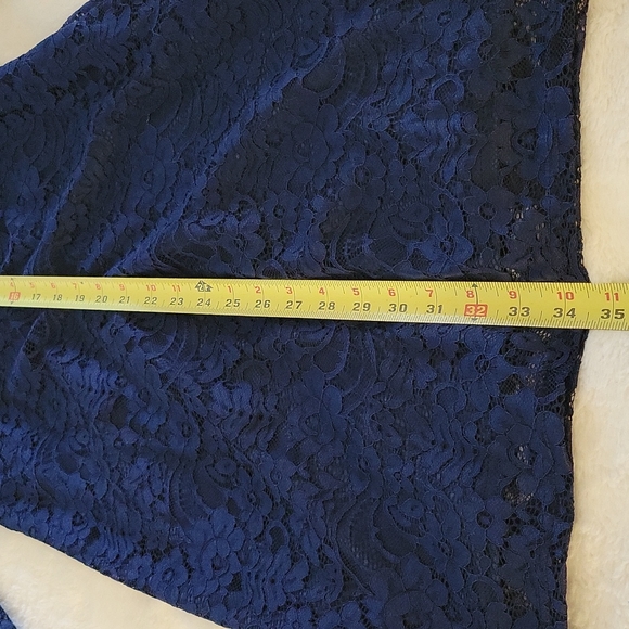 Off the shoulder navy dress - Picture 7 of 7